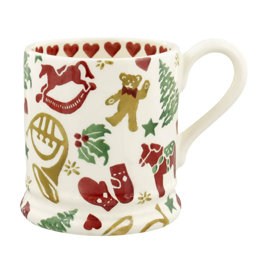 Emma Bridgewater Christmas Celebrations 1/2 Pint Mug - Daisy Park