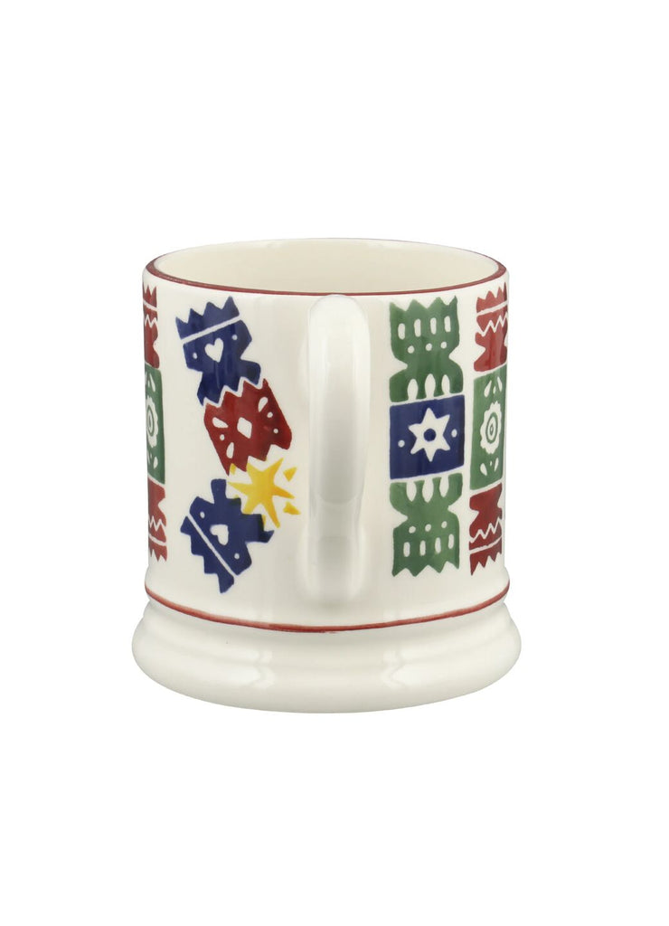 Emma Bridgewater Christmas Crackers 1/2pt mug - Daisy Park