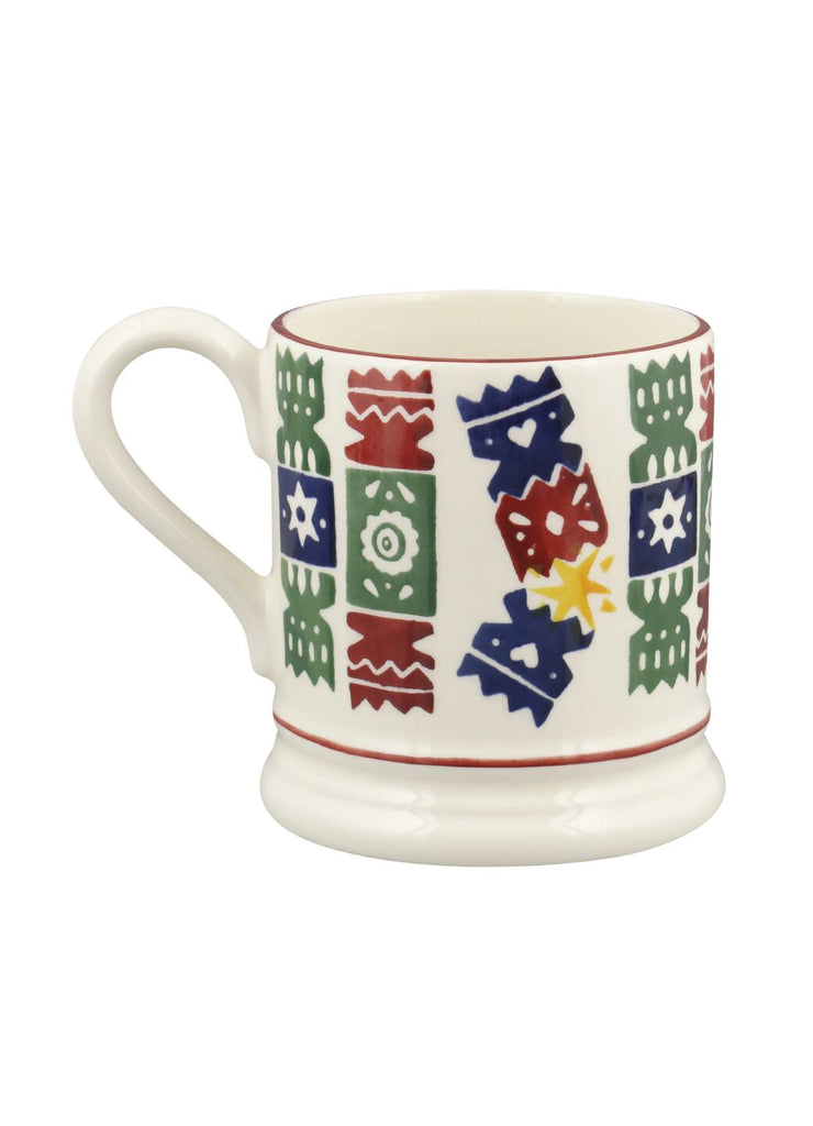 Emma Bridgewater Christmas Crackers 1/2pt mug - Daisy Park