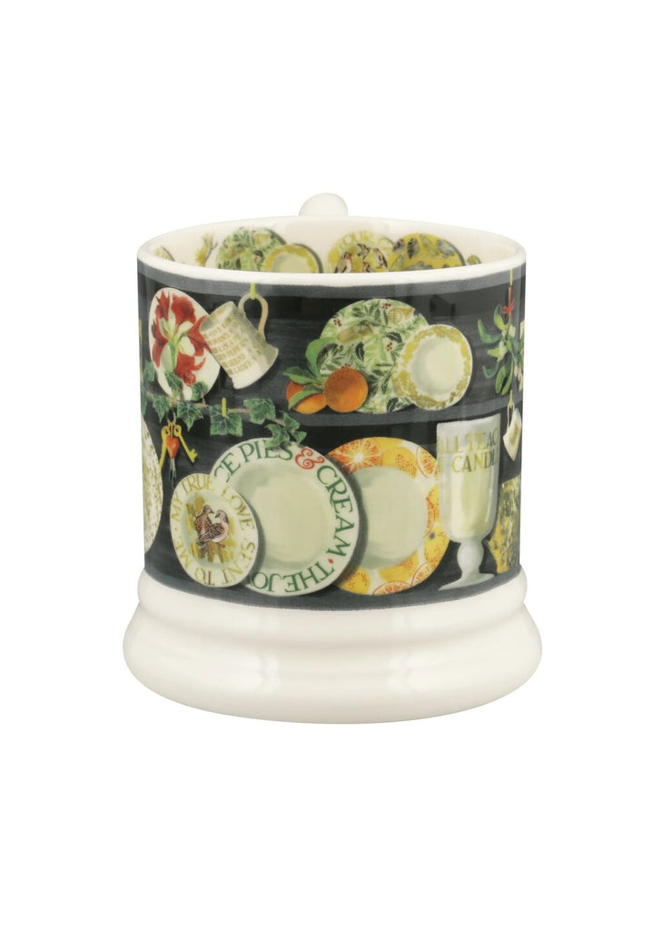 Emma Bridgewater Christmas Dresser 1/2 Pint Mug - Daisy Park