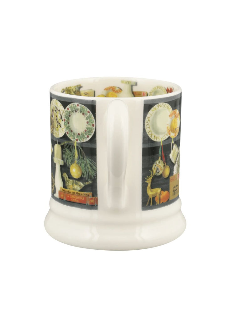 Emma Bridgewater Christmas Dresser 1/2 Pint Mug - Daisy Park