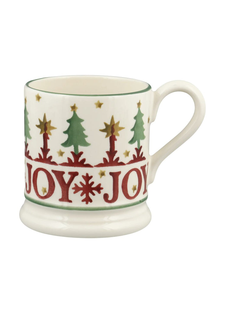 Emma Bridgewater Christmas Joy set of 2 1/2pt mugs - Boxed - Daisy Park
