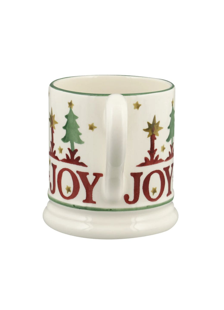 Emma Bridgewater Christmas Joy set of 2 1/2pt mugs - Boxed - Daisy Park