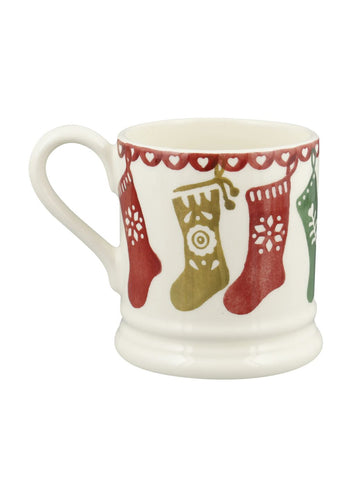Emma Bridgewater Stockings 1/2pt mug - Daisy Park