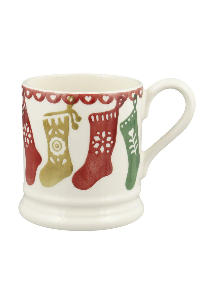 Emma Bridgewater Stockings 1/2pt mug - Daisy Park