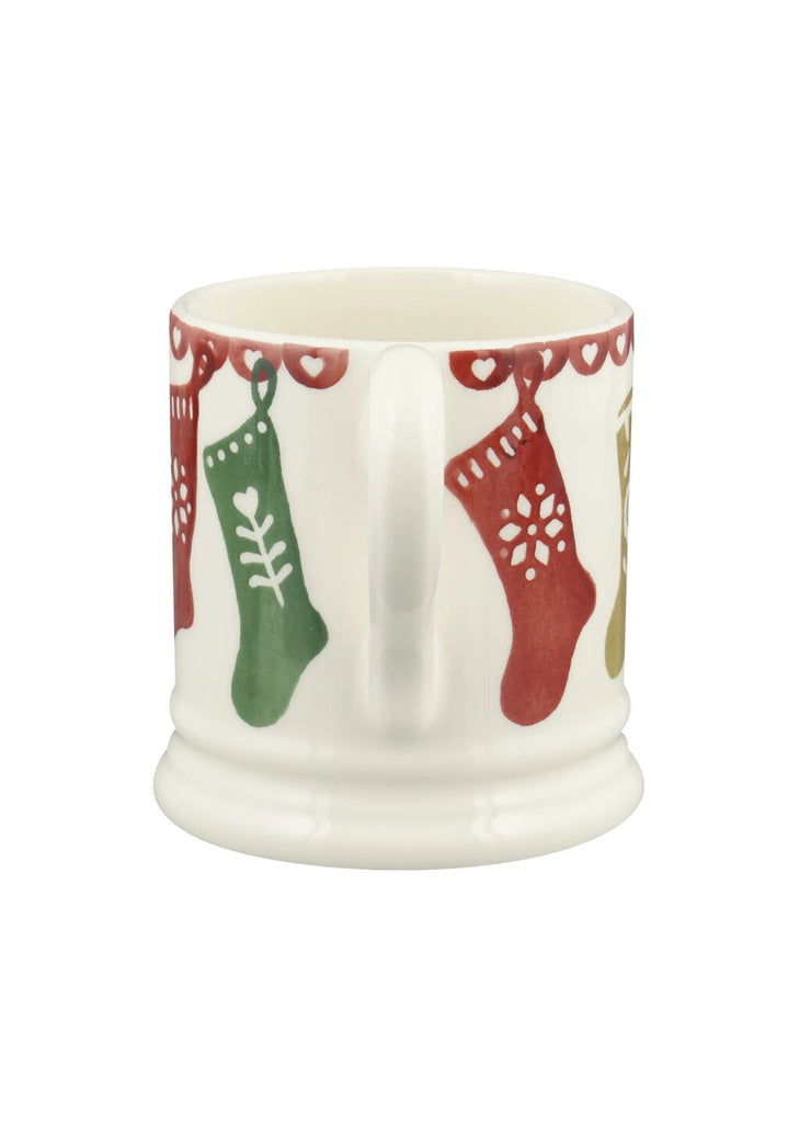 Emma Bridgewater Stockings 1/2pt mug - Daisy Park