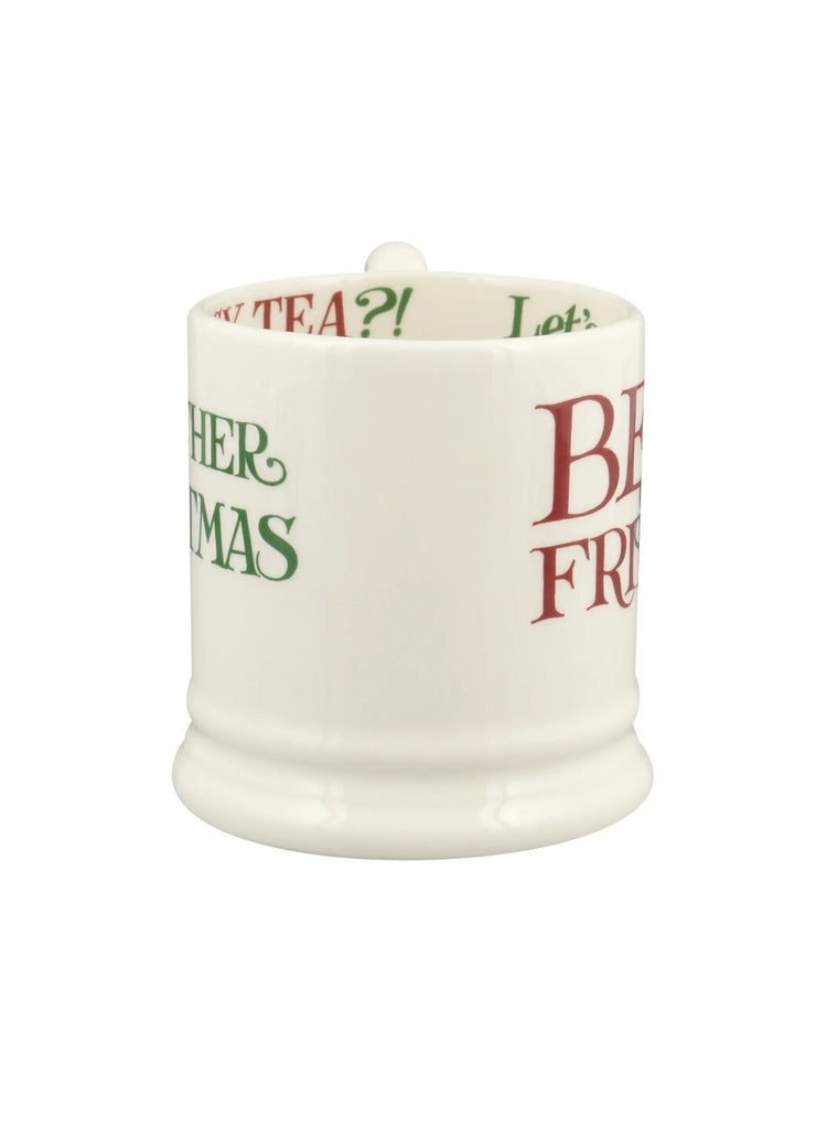 Emma Bridgewater Christmas Toast Best of Friends 1/2 Pint Mug - Daisy Park