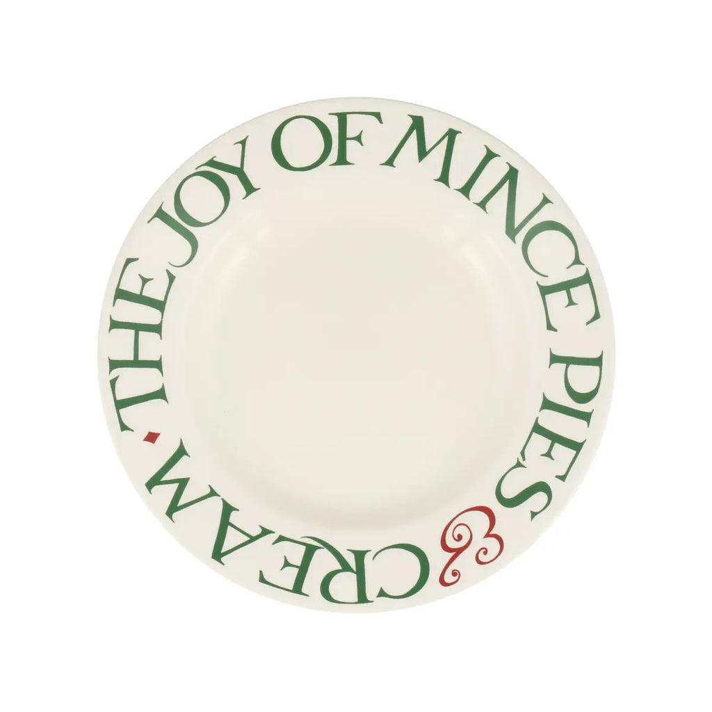 Bridgewater Christmas Toast & Marmalade joy of Mince Pies 8.5" Plate - Daisy Park