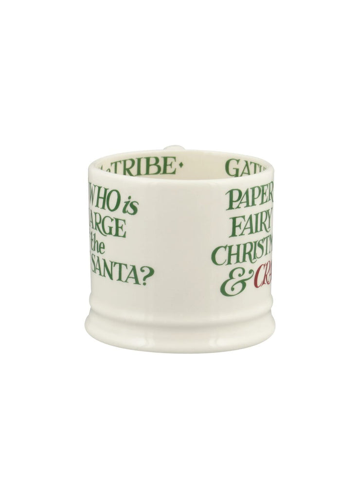 Emma Bridgewater Christmas Toast Crackers small mug - Daisy Park