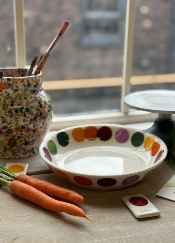 Emma Bridgewater Colour Palette Pasta Bowl - Daisy Park