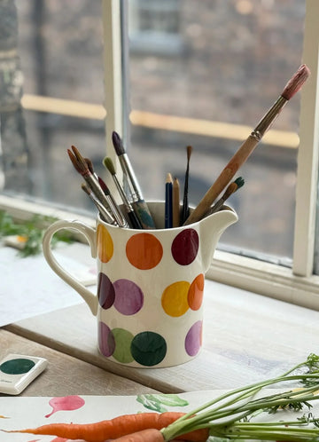 Emma Bridgewater Colour Palette Medium Straight Jug - Daisy Park
