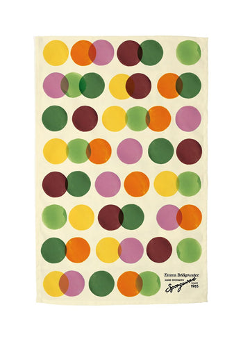 Emma Bridgewater Colour palette tea towel - Daisy Park