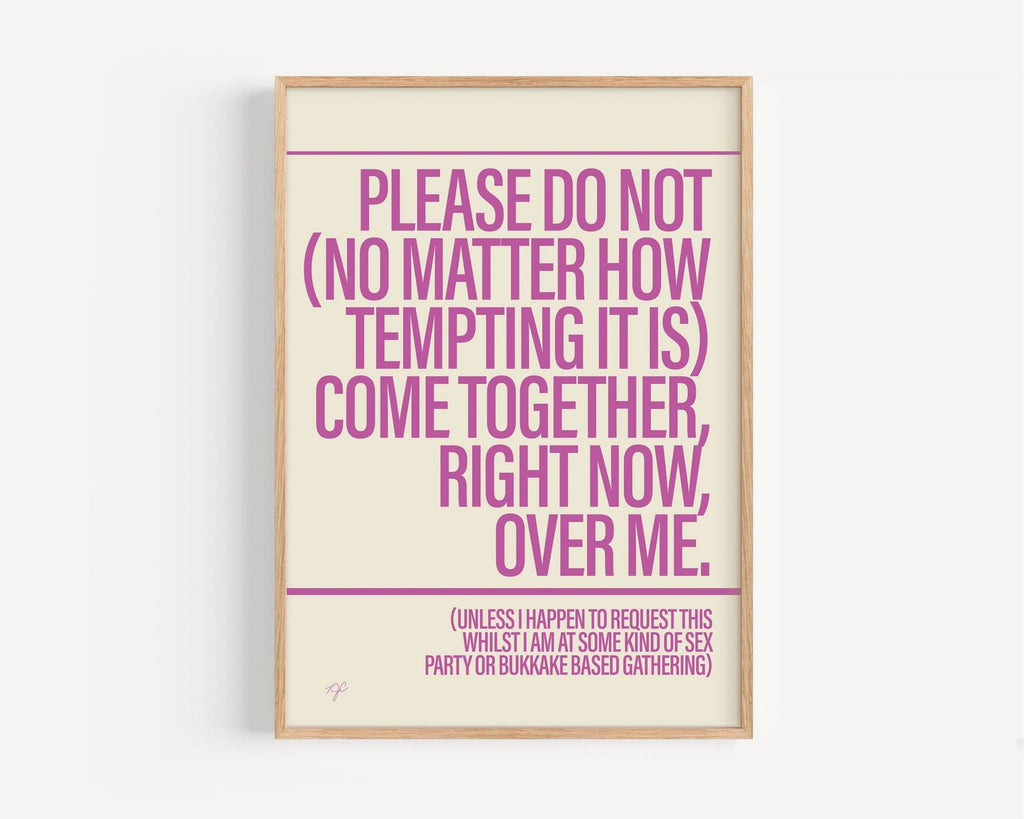 Come Together unframed print - Daisy Park