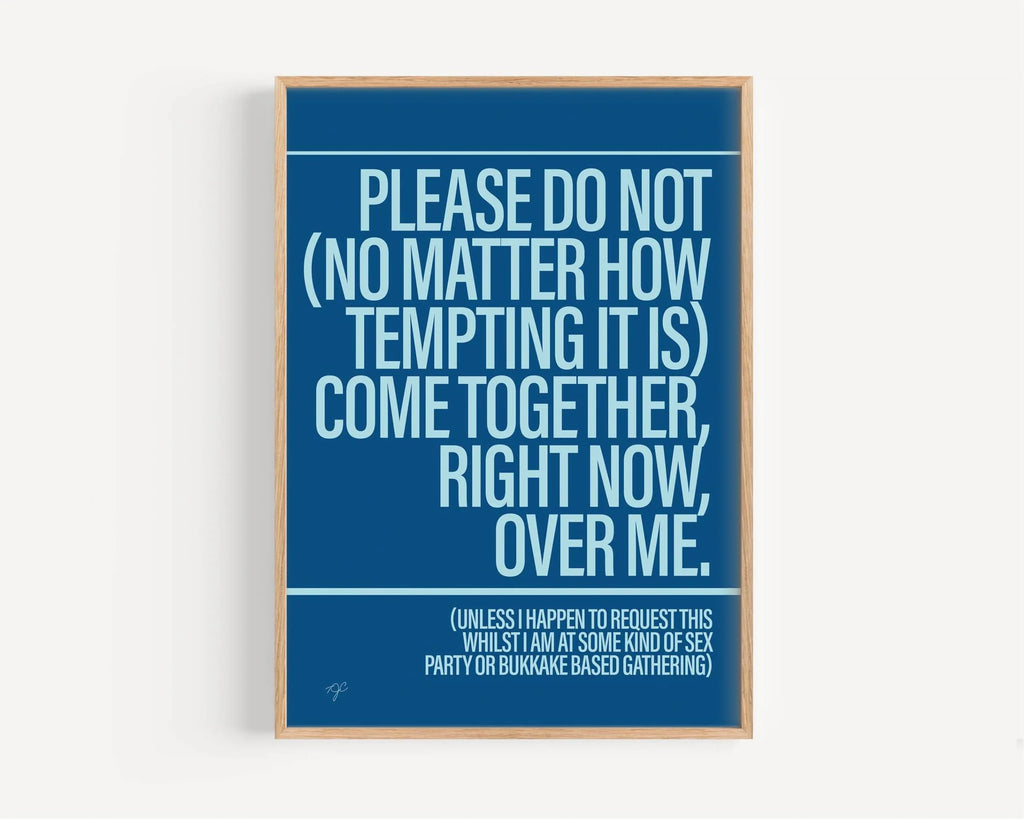 Come Together unframed print - Daisy Park