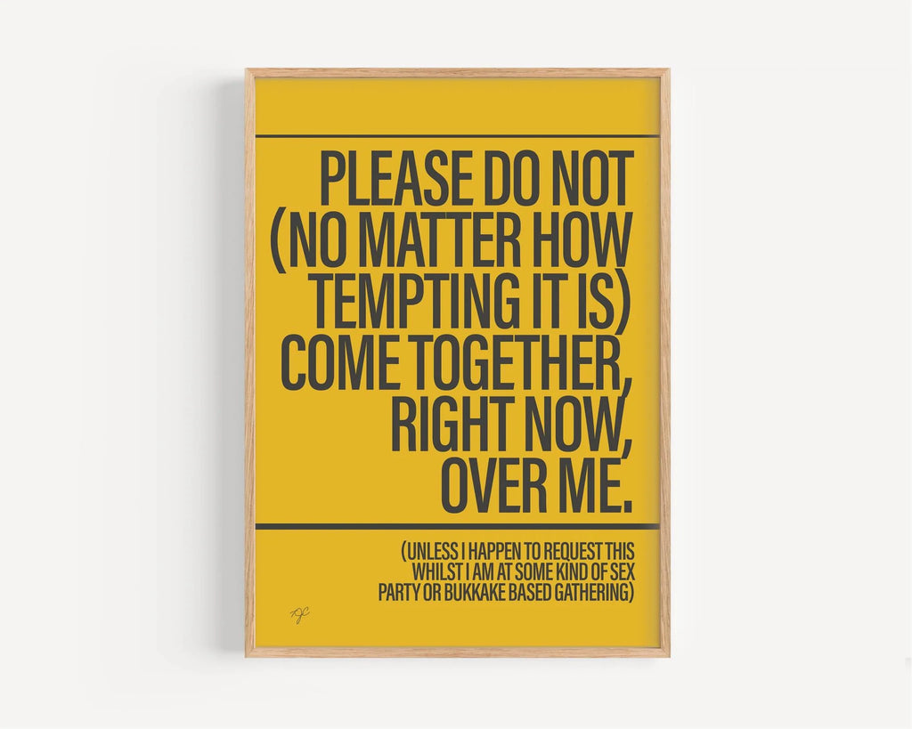 Come Together unframed print - Daisy Park