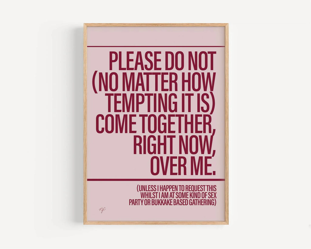 Come Together unframed print - Daisy Park
