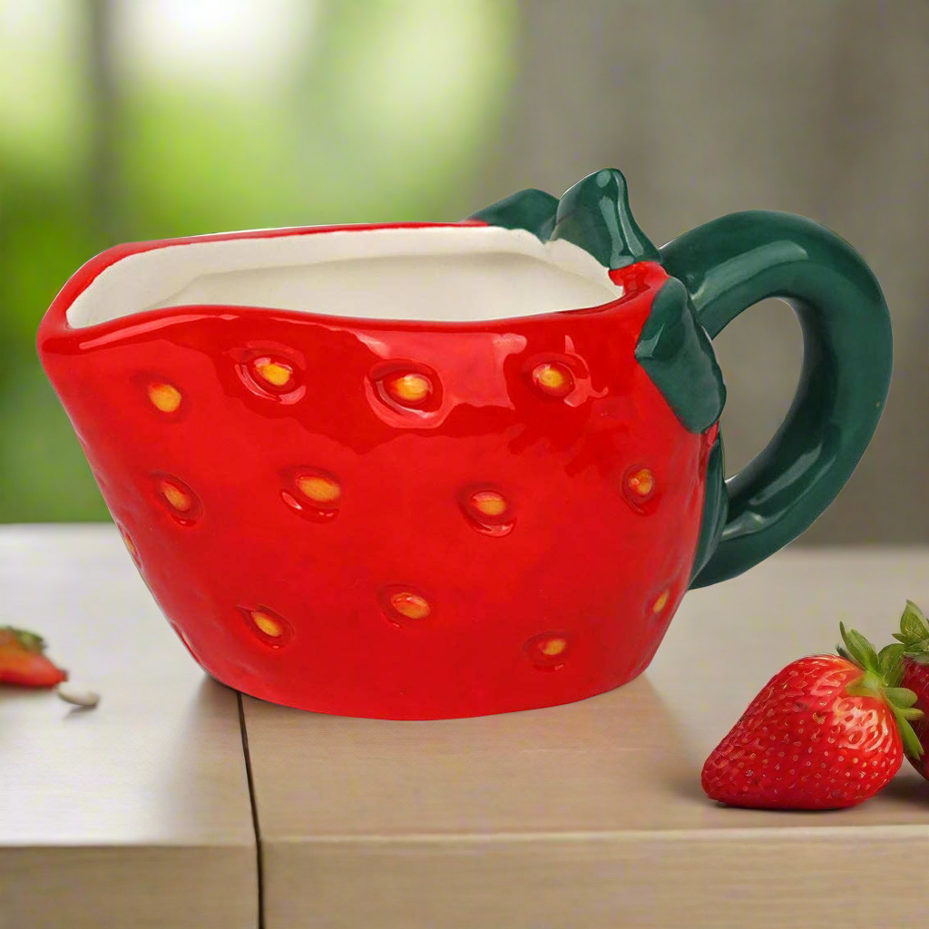 Strawberry Ceramic Small Jug - Daisy Park