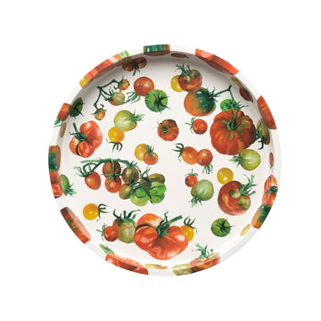 Emma Bridgewater Tomatoes deep well round tin tray - Daisy Park