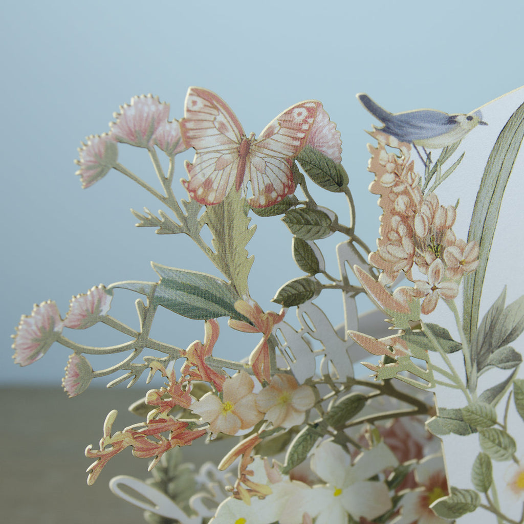 Wedding Top of the World 3D pop up Greetings card - Daisy Park