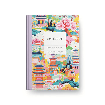 Japanese Temples hardback notebook No. 13 - Daisy Park