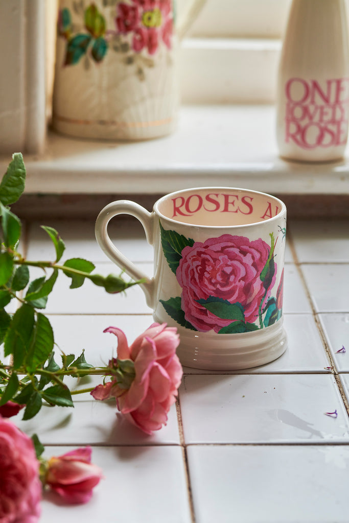 David Austin® Emma Bridgewater™ Rose 1/2 Pint Mug - Daisy Park