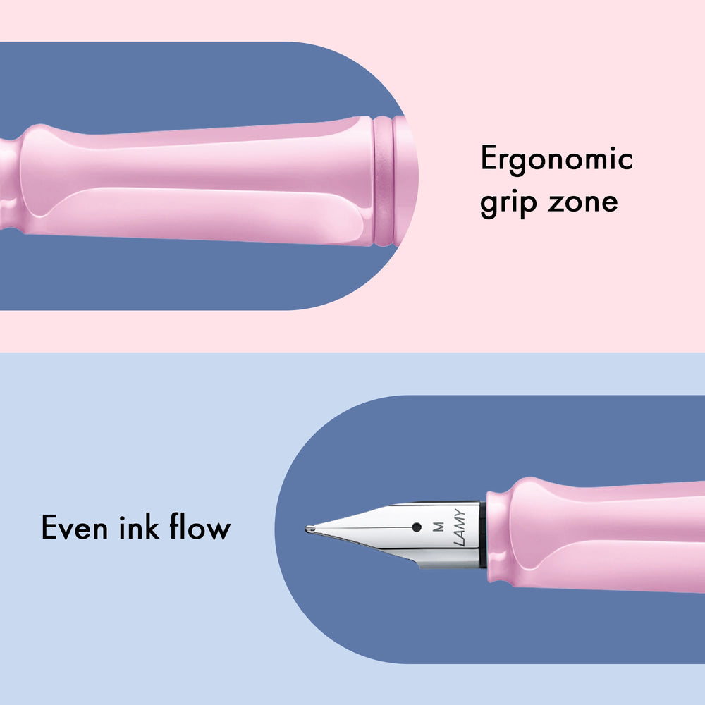 Lamy Safari Lightrose fountain pen - Daisy Park