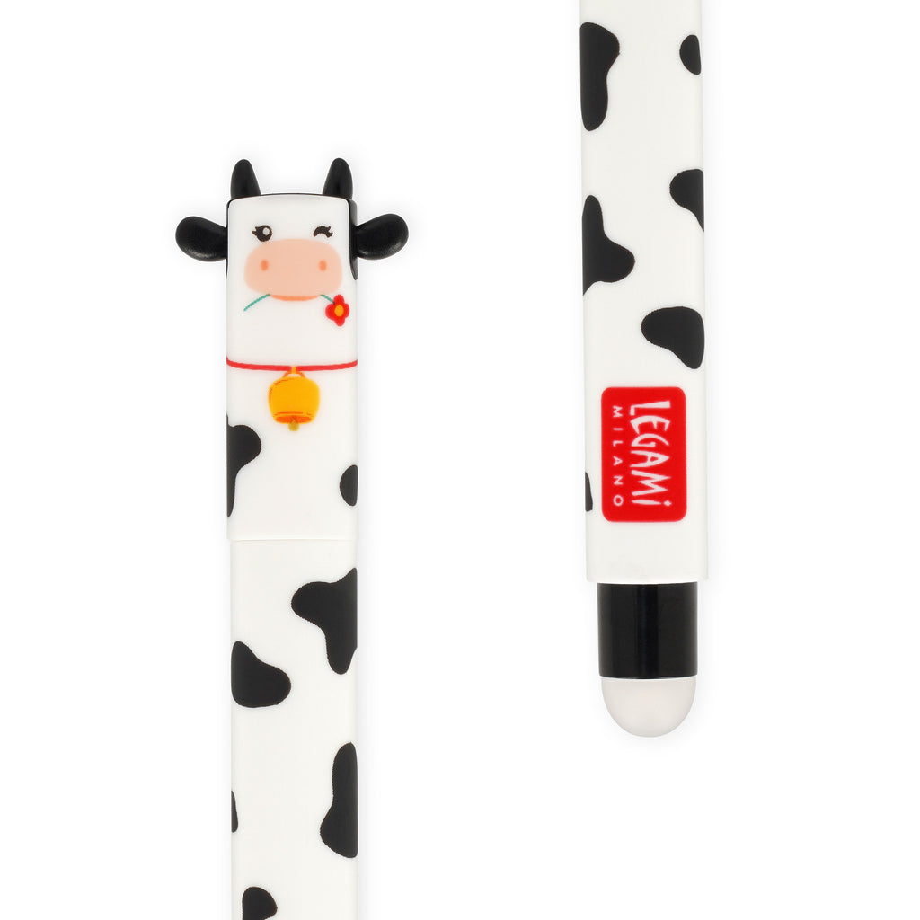 Set of 4 erasable gel pens - Farm animals - Daisy Park