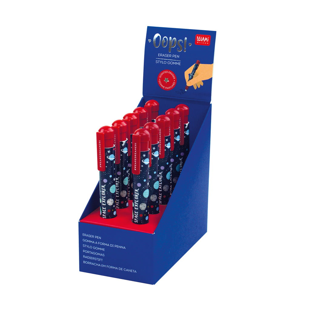 Legami Oops! Space eraser pen - Daisy Park