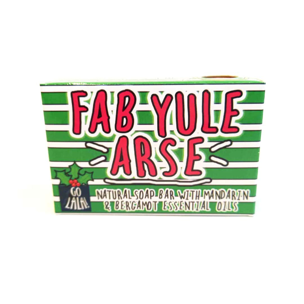 Fab Yule arse soap - Daisy Park