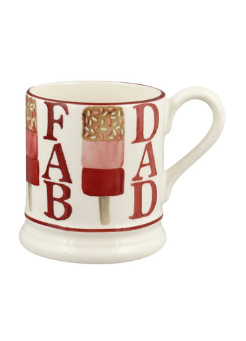 Emma Bridgewater Fab Dad 1/2pt mug - Daisy Park