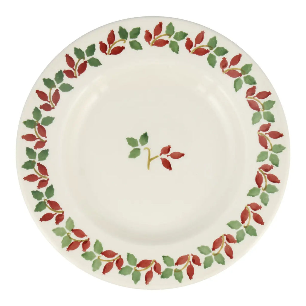 Emma Bridgewater Folk Rosehip 10.5" Plate - Daisy Park