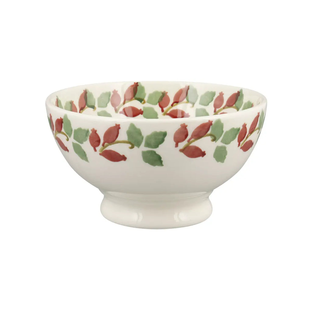 Emma Bridgewater Folk Rosehip French bowl - Daisy Park