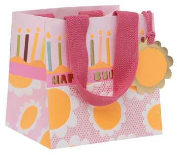 Dazzling Daisies short gift bag - Daisy Park