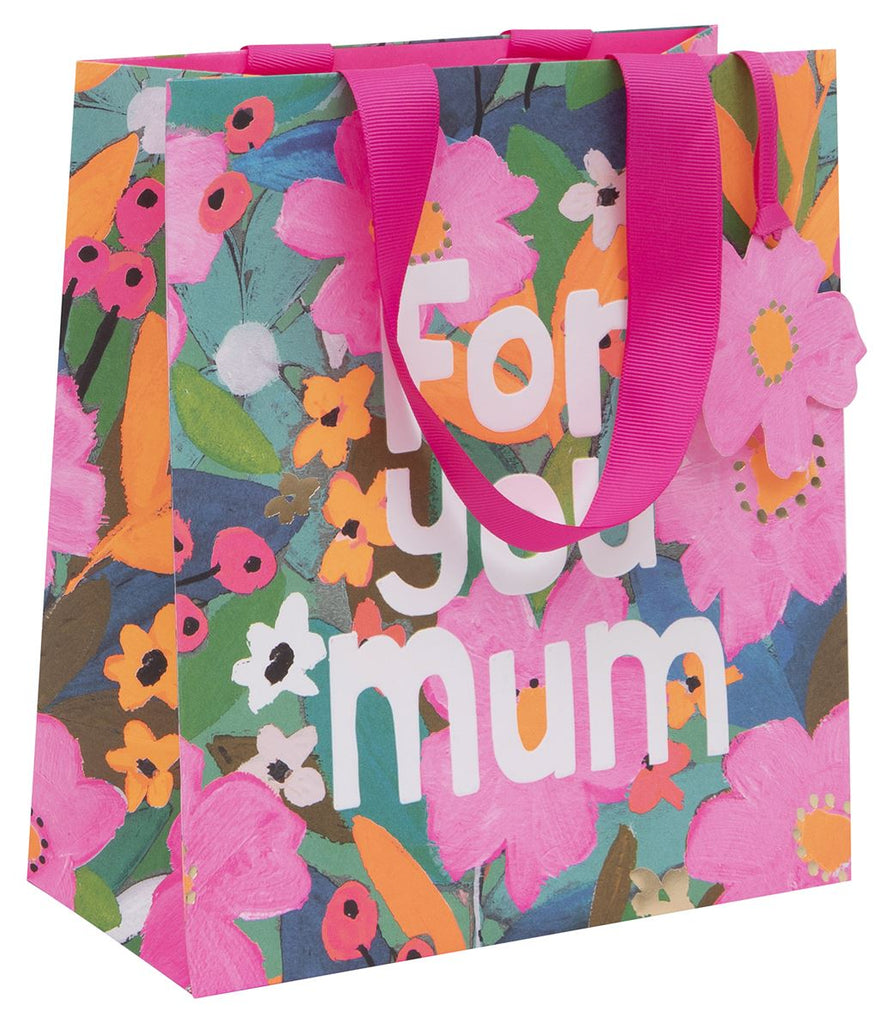 Floral For you Mum medium gift bag - Daisy Park