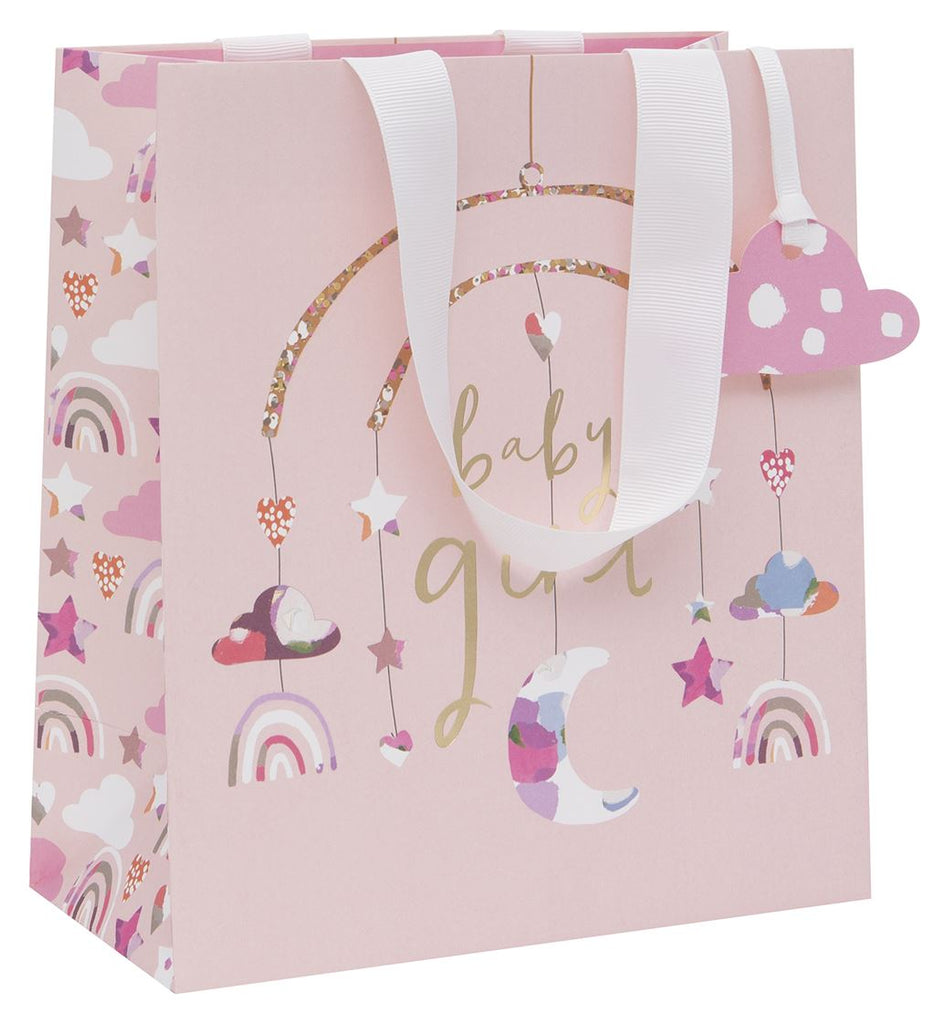 Baby girl medium gift bag - Daisy Park