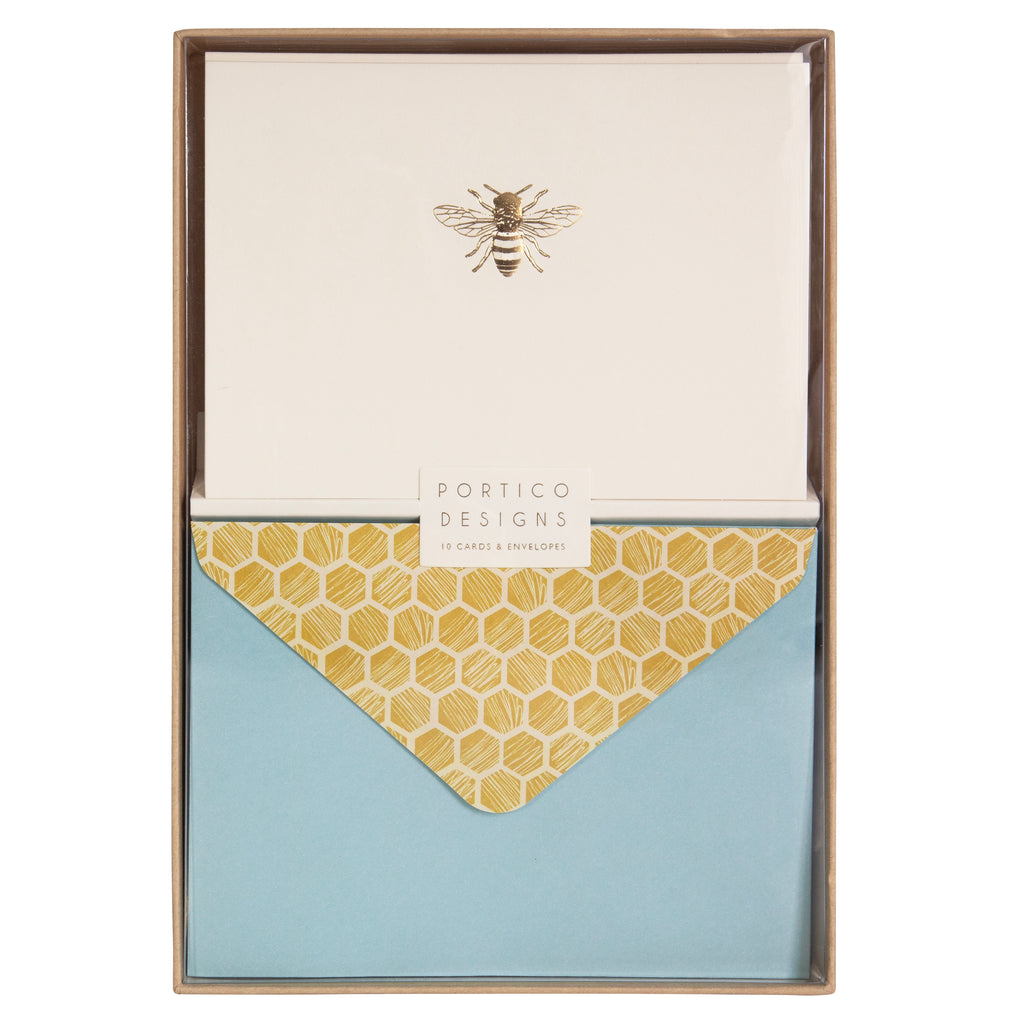 Bee boxed notecards - Daisy Park