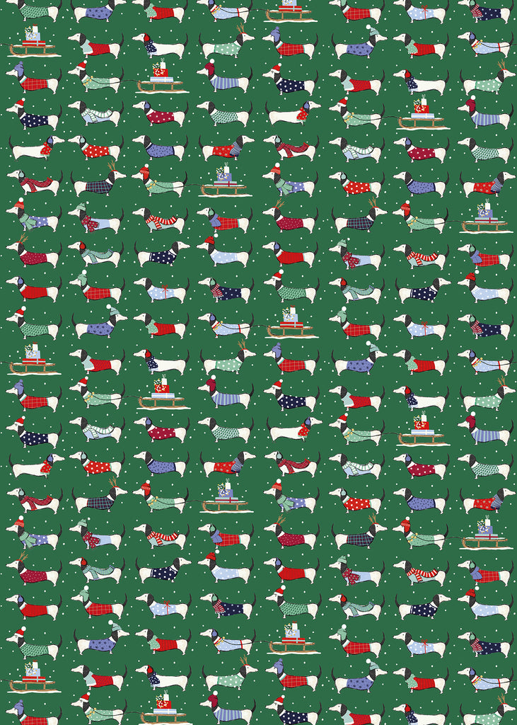 Call me Frank Christmas wrap - Daisy Park