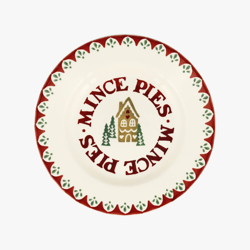 Bridgewater Christmas Gingerbread Mince Pies 8.5" Plate - Daisy Park