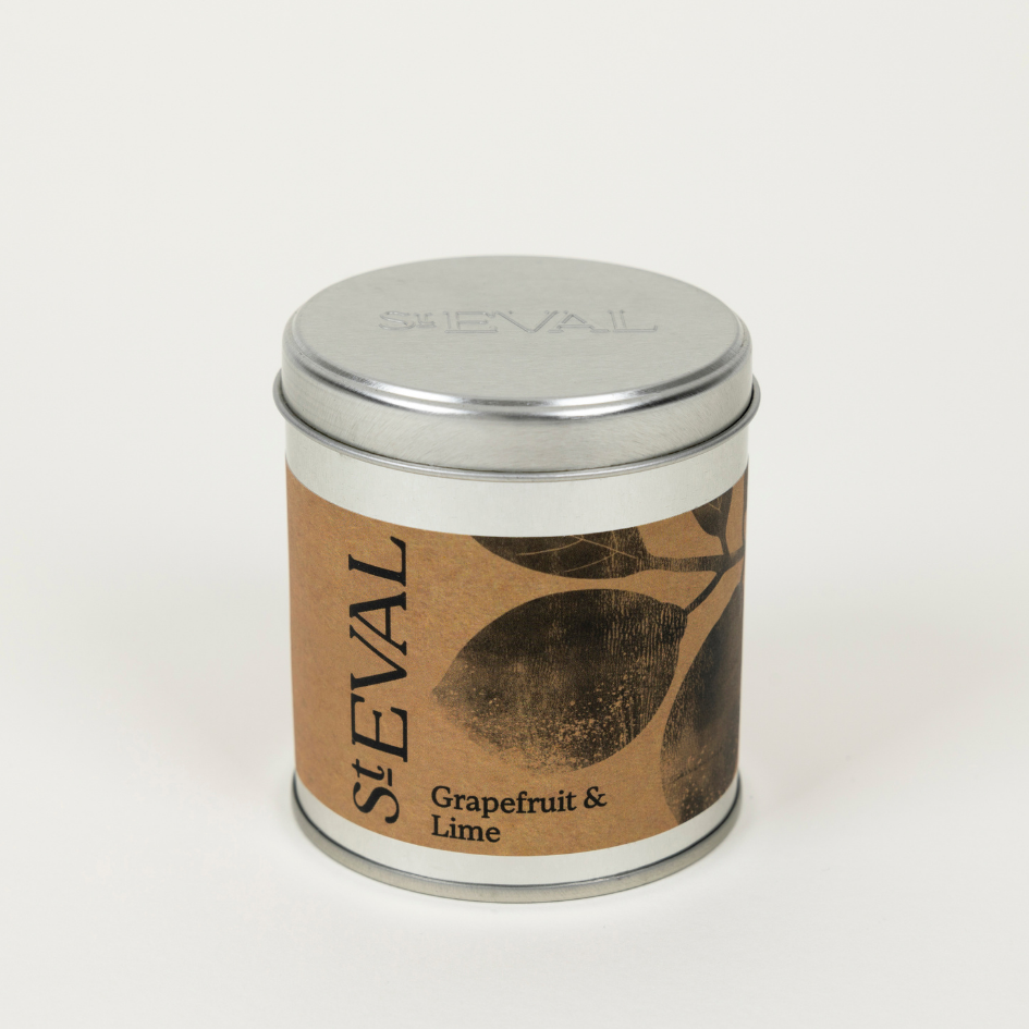 St Eval Grapefruit & Lime Tin Candle - Daisy Park