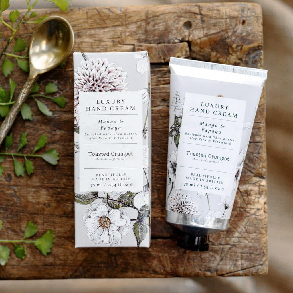 Toasted Crumpet Mango & Papaya luxury hand cream - Daisy Park