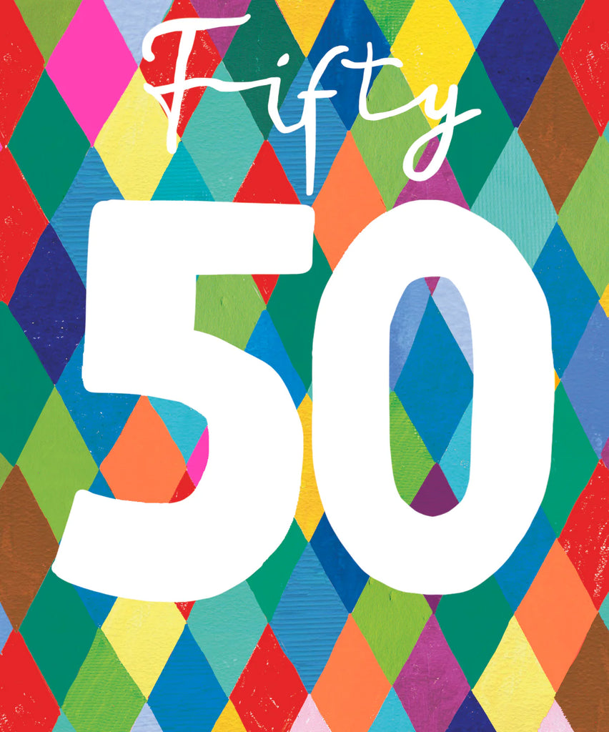 50th birthday card - Daisy Park