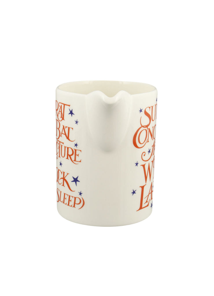 Emma Bridgewater Halloween toast Medium Straight Jug - Daisy Park