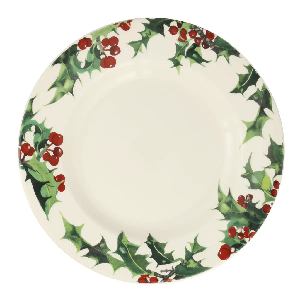 Emma Bridgewater Holly 10.5" Plate - Daisy Park