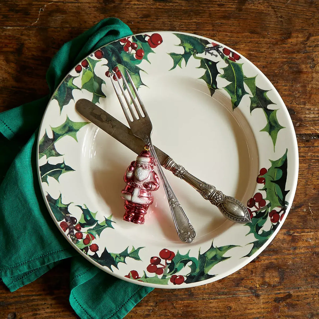 Emma Bridgewater Holly 10.5" Plate - Daisy Park