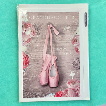 Granddaughter Ballet Birthday Card - Daisy Park