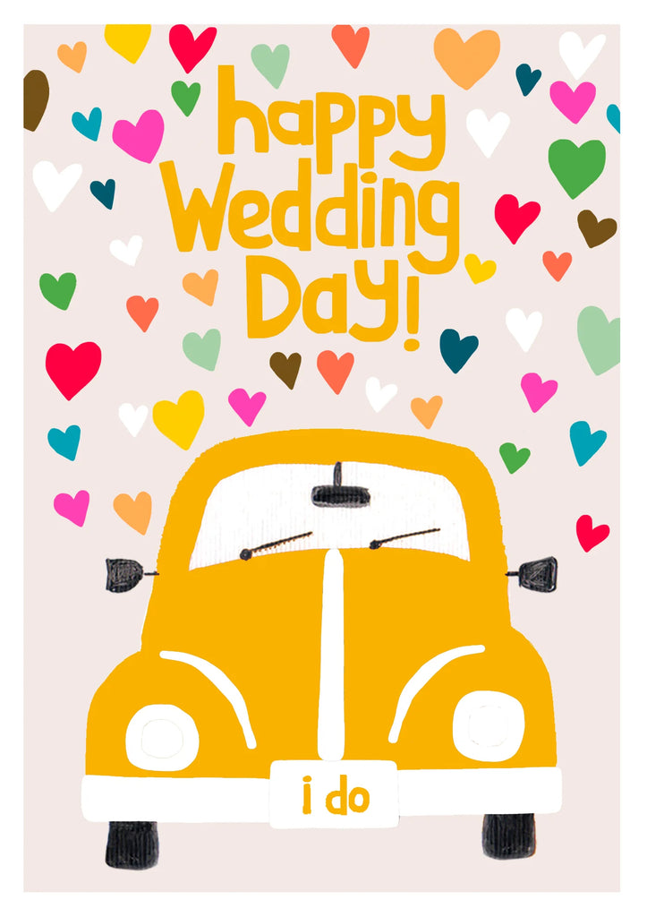 Happy Wedding day card - Daisy Park