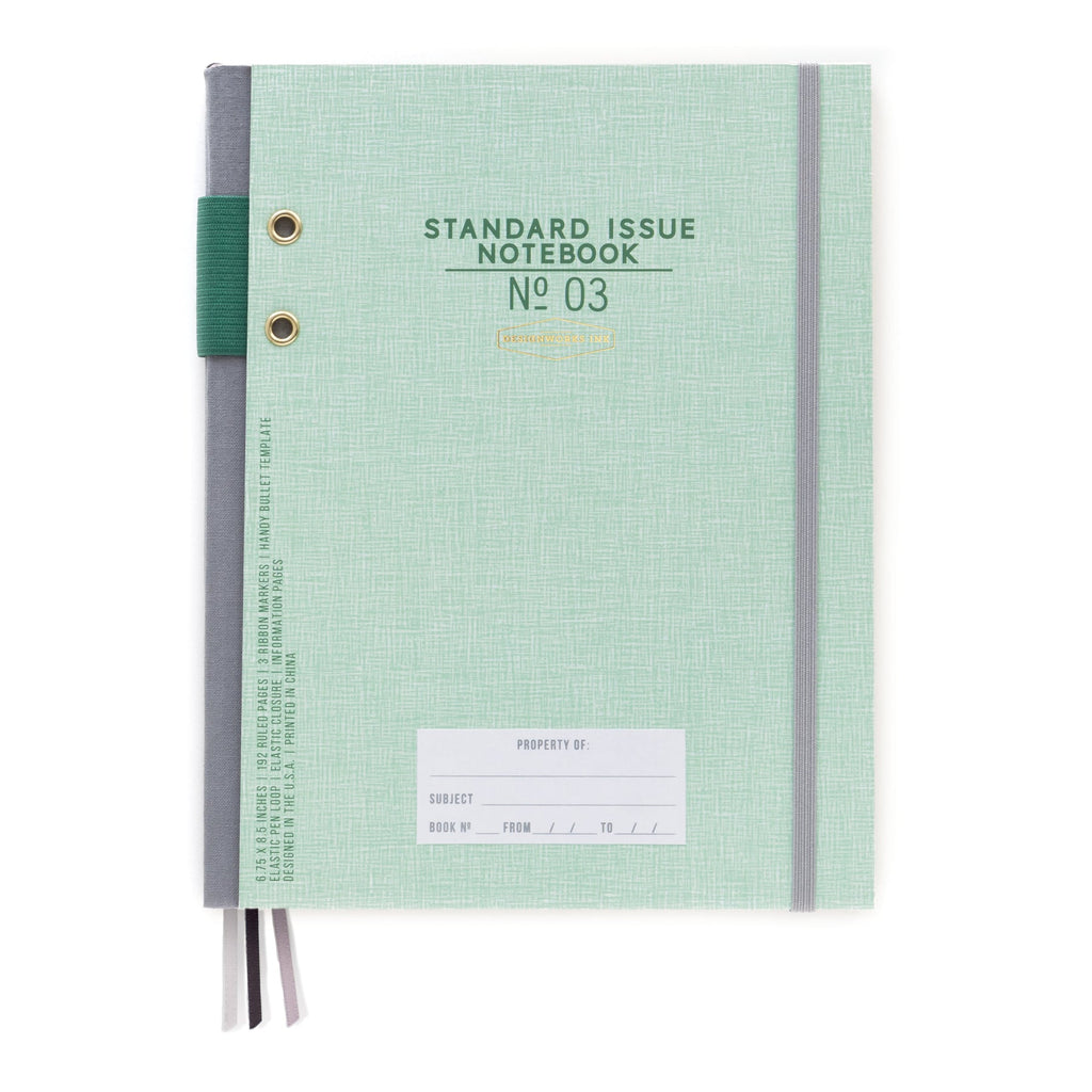 Standard Issue notebook - Green - Daisy Park