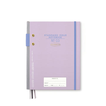 Standard Issue notebook - Lavender & periwinkle - Daisy Park
