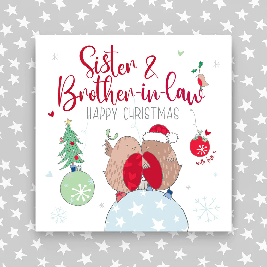 Sister and Brother in Law Christmas Card - Daisy Park