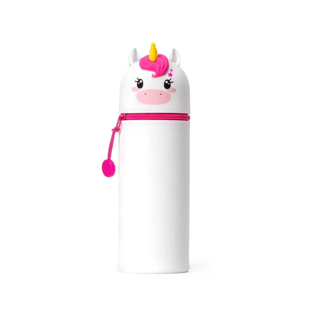 Legami Kawaii 2 in 1 soft silicone Unicorn pencil case - Daisy Park